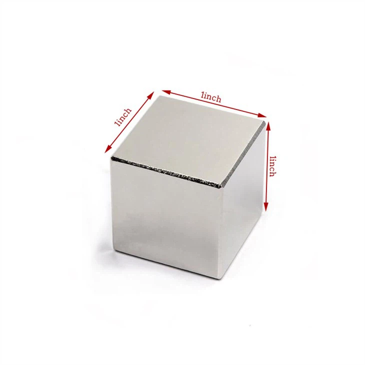 Magnetau Ciwb Neodymium N52 1